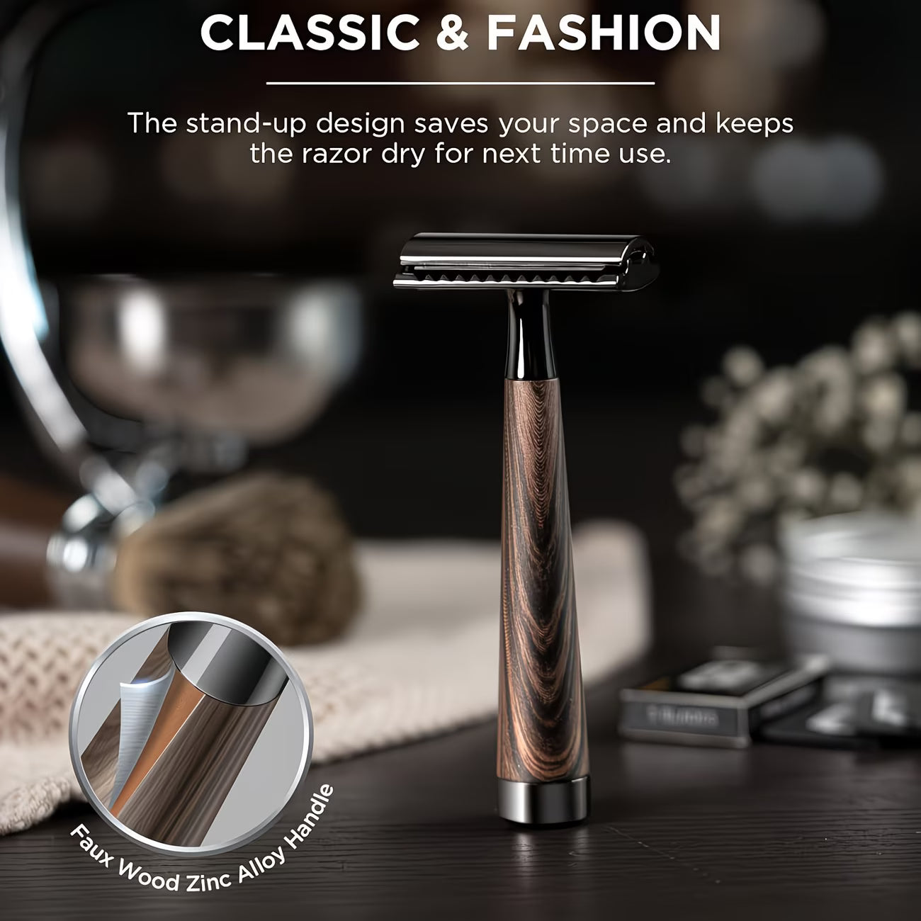 Premium Double Edge Safety Razor